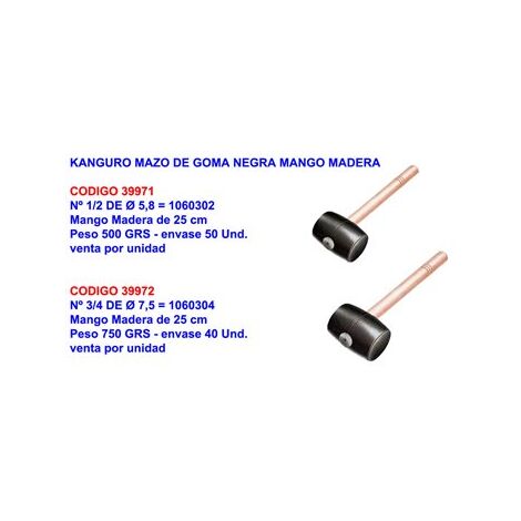 Mazzuola In Gomma Kravm - STL E20173