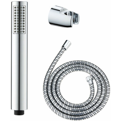 Set doccia base, soffione 5 funzioni + flessibile 150 cm + supporto orientabile (1/5)