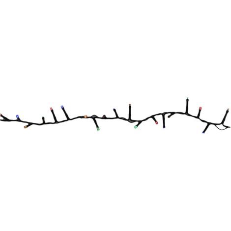 Ghirlanda LED 8 funzioni scintillanti Multicolor IP44 solare BASICS (1/2)