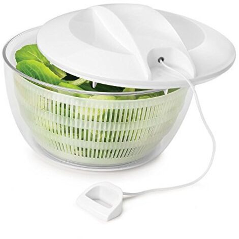Metaltex - Centrifuga per insalata, colore: bianco (1/4)