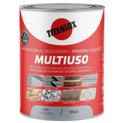 Vernice di Fondo Titanlux Grigio Mat 750 ml (1/2)