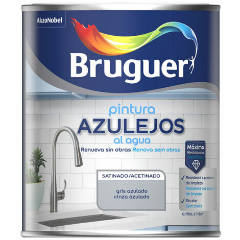 Pittura Bruguer Grigio 750 ml Mattonella e piastrella