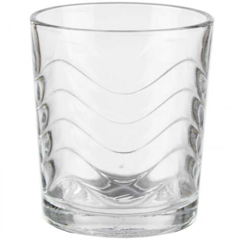 Set 6 bicchieri onda acqua 260ml 81901-79065 vivalto