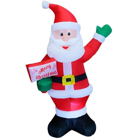 Babbo Natale BASIC & CO 75 x 50 x 125 cm Gonfiabile (1/2)
