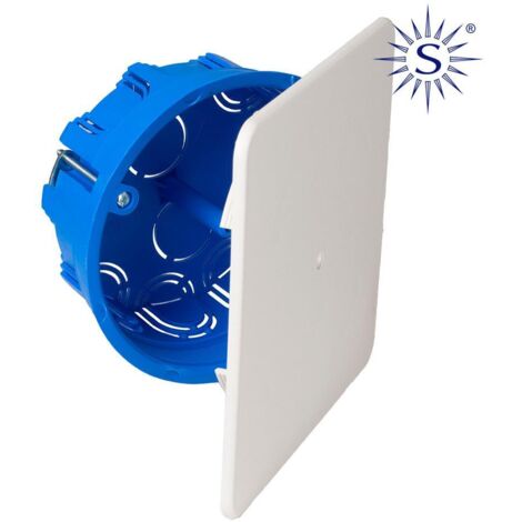 Scatola di giunzione per collegamento e derivazione in pareti cave Ø100x46mm Solera 5514GW