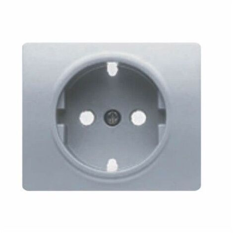 Base doppia spina 2P + TT bianco monoblocco Legrand Oteo 086077
