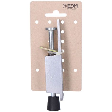 Fermaporta 120 mm Argento
