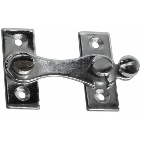 Gancio a leva destra cromato 6cm (1/2)