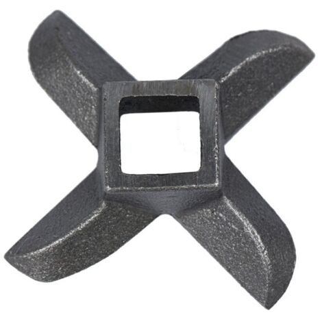 2 Pezzi Lama Per Tritacarne Piastra Di Macinazione In Acciaio Inossidabile 304 Accessorio Per Tritacarne Tipo 5b Foro Quadrato Da 8 Mm Due 94881370