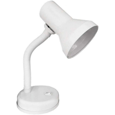 Lampada da tavolo London e27 60w EDM colore bianco (1/3)