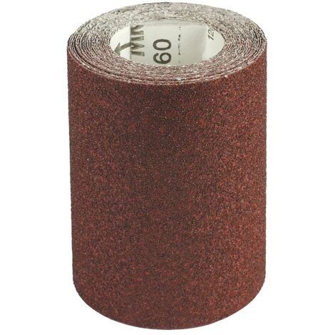Rotolo Carta Vetrata Al Corindone 115 mm. x 5 m. 40 grani
