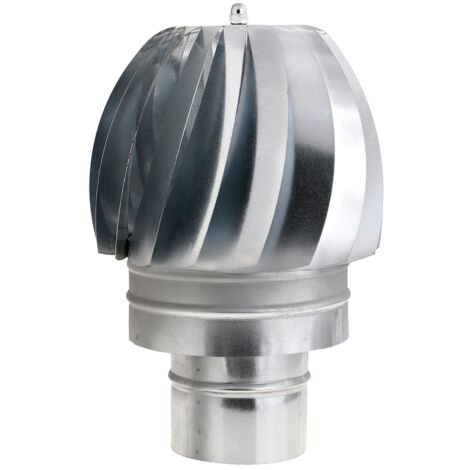 Cappello Aspiratore Zincato Per Stufa 100 mm.