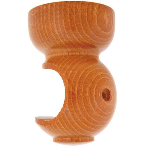 Supporto per soffitto in legno liscio 20x 68 mm. Teak