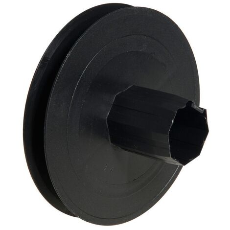 Disco Cieco in Plastica Picchetto in Metallo 136x40 mm. Nastro da 14 mm.