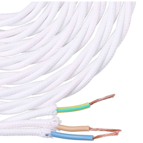 Tessuto intrecciato Parallelo 3x1mm Bianco 5m (1/2)