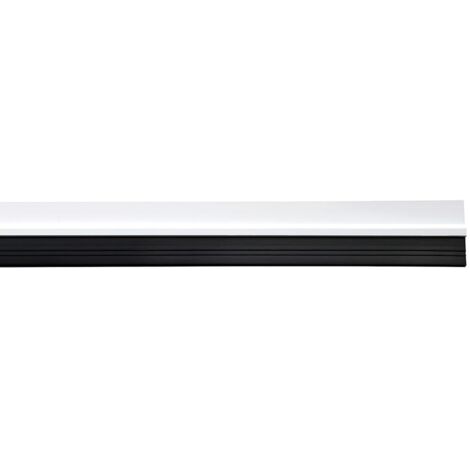 WOLFPACK LINEA PROFESIONAL - Pvc Door Weatherstripping White With Rubber 1 Metre