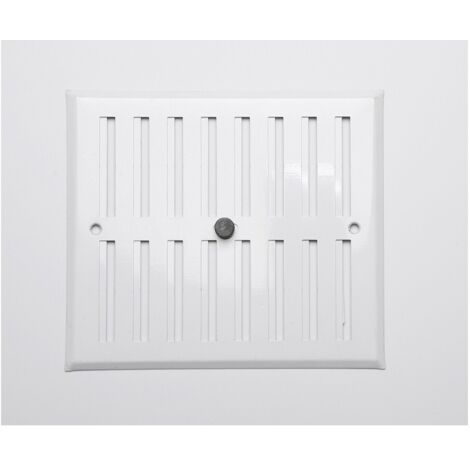 Griglia Regolabile In Alluminio 0,8 Bianca 170x190mm