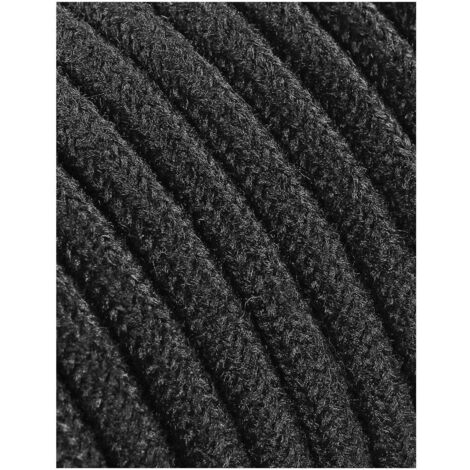 Cavo Tubulaire Cord 2x0,75mm C41 Nero 5m (1/2)