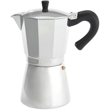 ORYX Caffettiera a induzione in alluminio 12 tazze (600 Ml.)