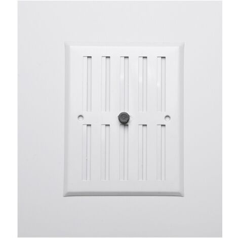 Griglia Regolabile In Alluminio 0,8 Bianca 130x170mm