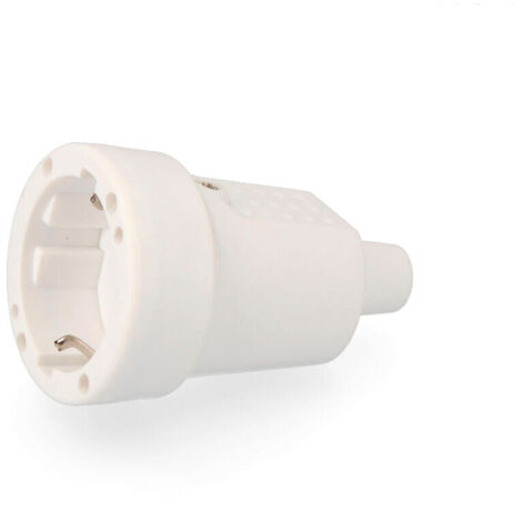 Base pneumatica per elettroerosione in PVC 10/16A 250V T/TL IP44 4,8 mm Bianco (confezionato) (1/2)