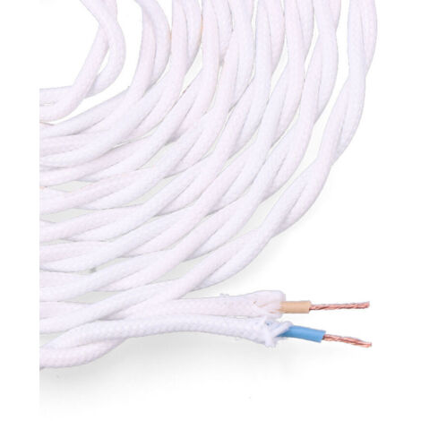 Cavo EDM 11884 Bianco 2 x 0,75 mm 5 m (1/2)