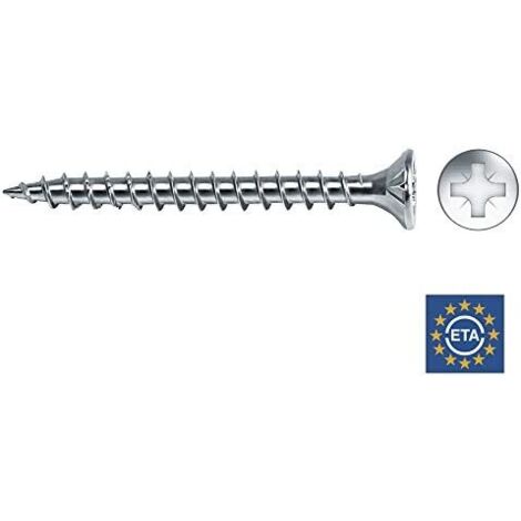 Scatola a viti CELO Vlox 25 mm 500 Unità Zincato Svasata