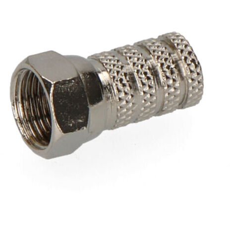Connettore "F" EDM maschio parabolico metallico di qualità Supra (1/2)