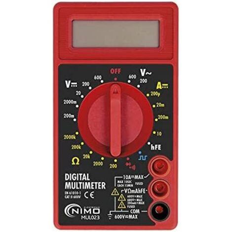 Multimetro NIMO 600V (1/2)