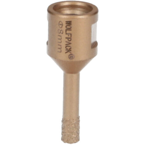 Corona diamantata M14 Ø 8 mm. taglio secco (1/3)