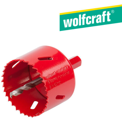 Sega a tazza BIM Wolfcraft con adattatore e punta pilota da 60 mm (5484000)