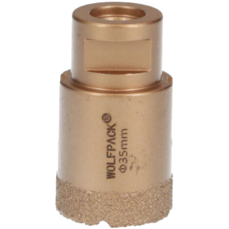 TELWIN - Corona diamantata per smerigliatrice Ø 35 mm. Attacco filettato M14. Taglio Dry (1/3)