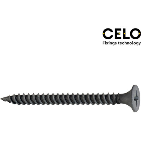 Scatola 500 pz. viti per cartongesso piastra metallica din/ref ssf 3,9x55 fosfat. celo