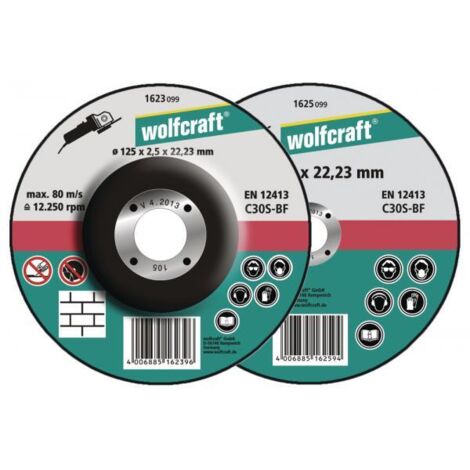Disco da taglio Wolfcraft per pietra 230x2,5x22,23 mm (1628099) (1/4)