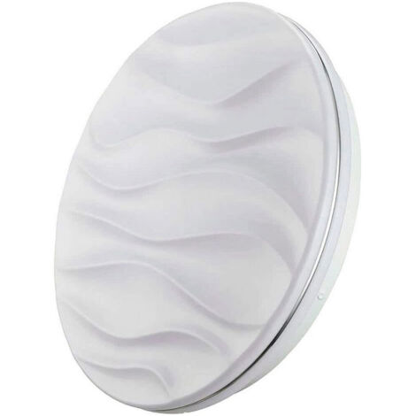 Super lampada da superficie LED 12w 1160lm 6500k ø27x6cm modello Desert EDM (1/3)