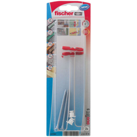 FISCHER Duo Tec 10 SK Tacchette con viti - Blister 2 unità 537263 (1/5)