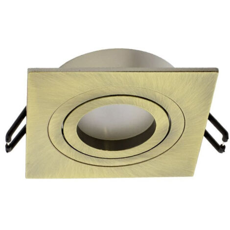 Anello da incasso quadrato basculante HELIUM oro antico CR 03-061-00-006 (1/5)