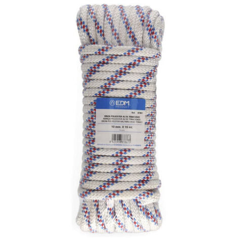 Matassa EDM 15m Poliestere Drizza High Tend Tricolore Calibro 10mm