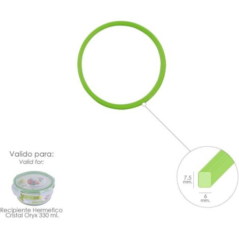 HEFTMAN Borraccia In Vetro Da 1 Litro, Confezione Da 3 Bottiglie Vuote - Foto 10