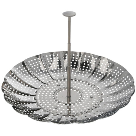 Cestello Cottura A Vapore Acciaio Inox 18cm - Per Drenaggio E Fritture