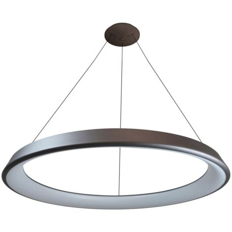 Lampada a sospensione Lizer LED 72W marrone (1/5)