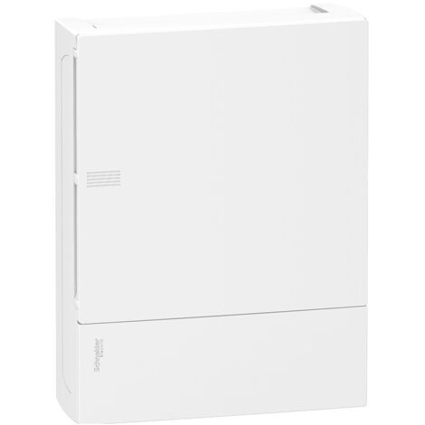 SCHNEIDER MIP10212 Mini PRAGMA scatola da superficie 24 moduli porta intera