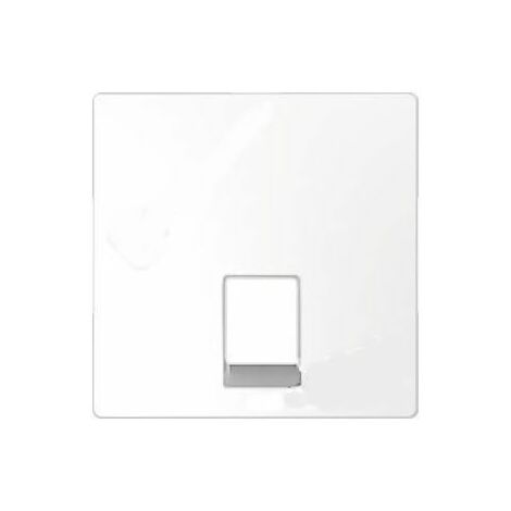 Modulo presa telefonica RJ11, serie Solar, bianco, compatibile con