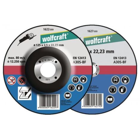 Disco di taglio per metallo ø125x2,5x22,23mm. 1622099 Wolfcraft (1/4)