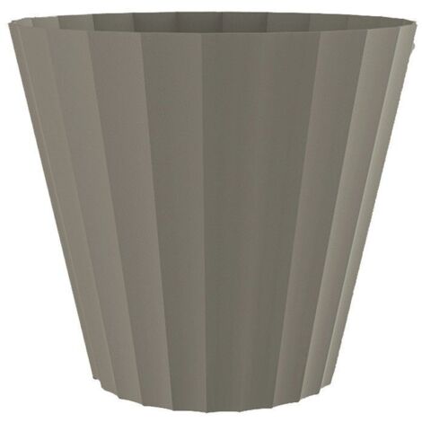 Vaso Nicoli Impulse Verde 30cm - 100% Polipropilene Riciclabile, Leggero E Resistente, 8.8 Litri - 5