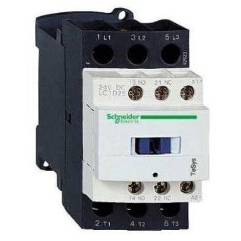Contattore Modulare TeSys Deca 25A 400V 1NA+1NC - Schneider Electric - Bianco