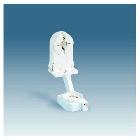 Aexit Portalampada G23-F269 – 8 Pezzi, AC 500V 2A, Per Lampade Fluorescenti T5, Base G23, Certificato CE, Bianco