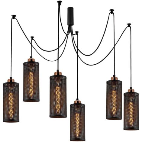 Lampada da soffitto a sospensione a sei luci modello 13 (1/4)