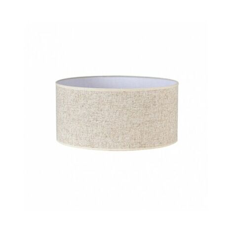 Paralume In Lino Per Lampada Da Tavolo, Cilindrico Stile Moderno, Coprilampada Per Comodino, Beige, Facile Da Pulire - 4