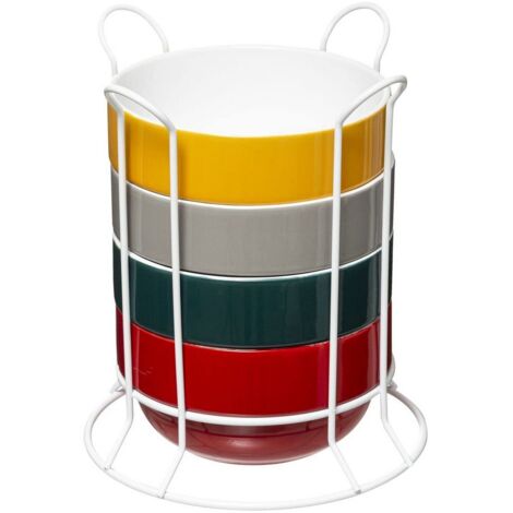 Pack 4 Tasses Petit Déj 50cl Design Uni, Grande Capacité 50cl - Five Simply Smart (1/5)